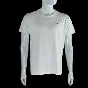 Hollister Men’s Basic White Flying Seagull Tee